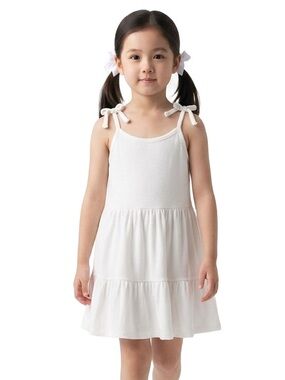 Gap kids toddler girl white terry cloth dress